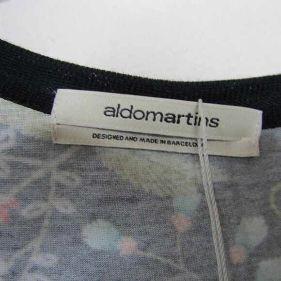 Anthropologie Midi Dress Aldomartins Appenzell Knit Floral Viscose Size XS P Nwt - Picture 12 of 15